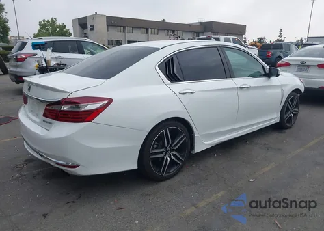 2017 Honda Accord Sport из США, поврежденный, VIN 1HGCR2F66HA014857